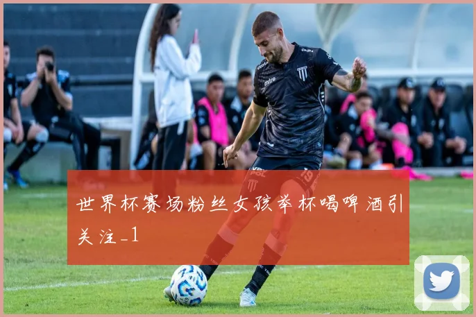 世界杯赛场粉丝女孩举杯喝啤酒引关注_1